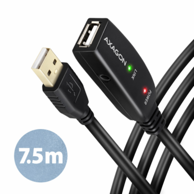 AXAGON ADR-207, USB 2.0 A-M -> A-F aktivní prodlužovací /...