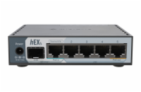 MikroTik hEX S, E60iUGS 5x GbE, 2,5 G SFP, USB 3.0, L4, PSU