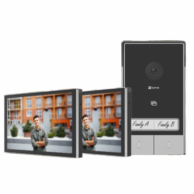 EZVIZ chytrý domácí interkom HP7 2-Family Kit-EU