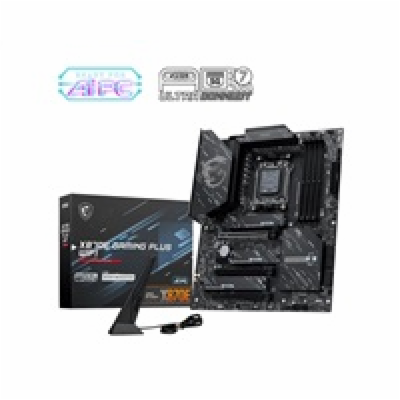 MSI MB Sc AM5 X870E GAMING PLUS WIFI, AMD X870E, 4xDDR5, ...