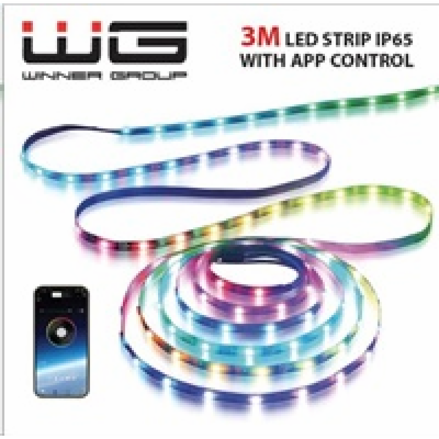 WG - LED pásek WG18 / 3 metry / aplikace / IP 65