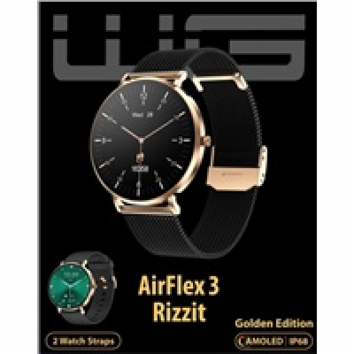 WG - Chytré hodinky WG AirFlex3 Rizz It, dámské, 2x řemín...