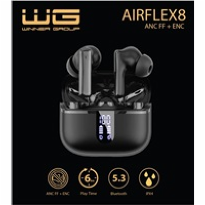 WG - Bluetooth sluchátka WG AirFlex 8 / black
