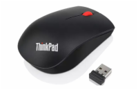 Lenovo ThinkPad Essential Bezdrátová myš - černá Kompaktní bezdrátová myš Lenovo ThinkPad Essential nabízí stylový a ergonomický design pro praváky i leváky. Díky přesnému 1200dpi senzoru, třem intui