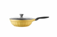 BUYDEEM Cast Aluminum Nonstick Frying Pan 30 cm, model CP102, color Mellow Yellow 