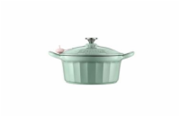 BUYDEEM Enameled Cast Iron Dutch Oven CP551-CG 3,9L, model CP551, color Cozy Greenish 