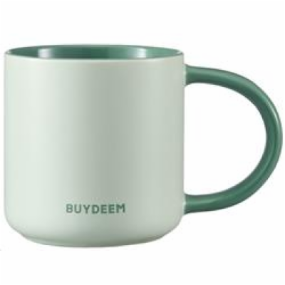 BUYDEEM CD1018 Ceramic Mug 300 ml, color Cozy Greenish