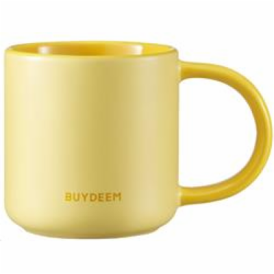 BUYDEEM Ceramic Mug 300 ml, model CD1018, color Mellow Ye...
