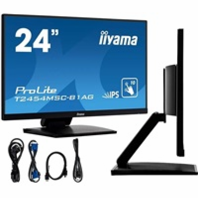 24" iiyama T2454MSC-B2AG - IPS,FHD,USB,repro
