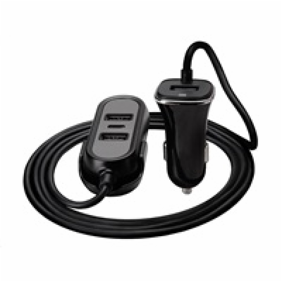 TRACER nabíječka do auta 12-24V Multicharge 3xUSB 7,2A + ...