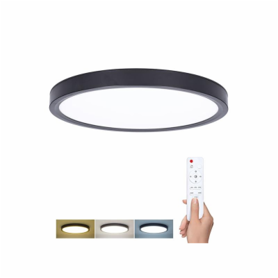 Solight LED osvětlení s dálkovým ovladačem Estela Black, ...