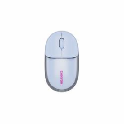 CANYON mouse OnClick 24 BT/ Wireless Transparent/Blue