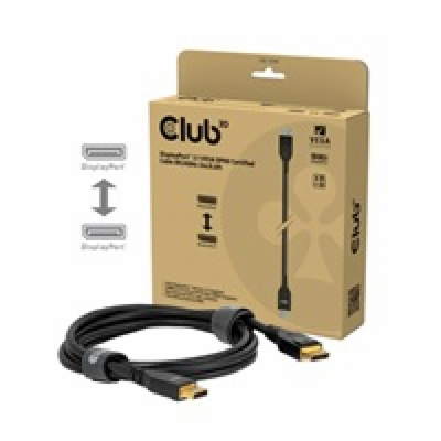 Club3D Kabel DisplayPort 2.1 na DisplayPort 2.1, VESA DP8...