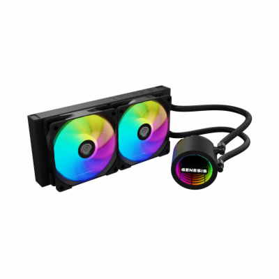 Vodní chlazení Genesis HYDRIA 240, ARGB, černé