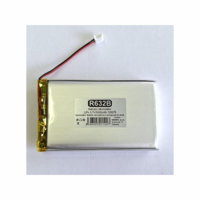Baterie nabíjecí LiPo 3,7V/5000mAh 105075 HADEX