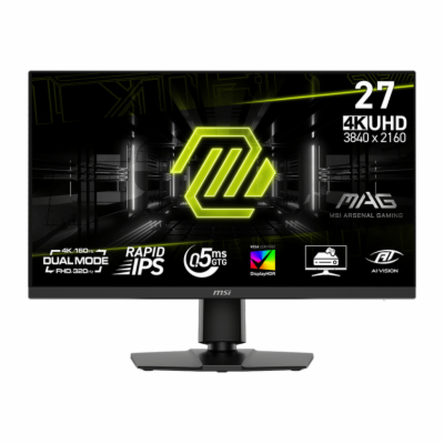 MSI MAG/272URDF E16/27"/IPS/4K UHD/320Hz/0,5ms/Černá/3R