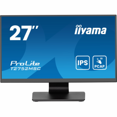 27" iiyama T2752MSC-B1AG:IPS,FHD,10p