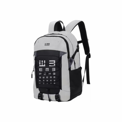 Batoh studentský STIL Flex White