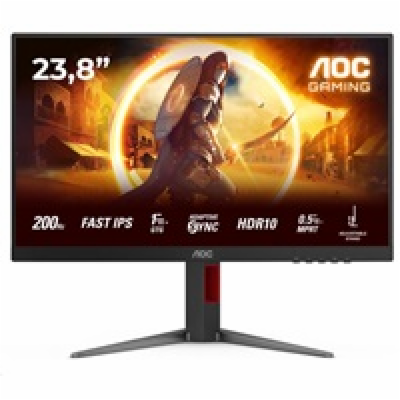 AOC LCD herní 24G4HA 23,8" IPS/1920x1080@200Hz/0,5ms/300c...