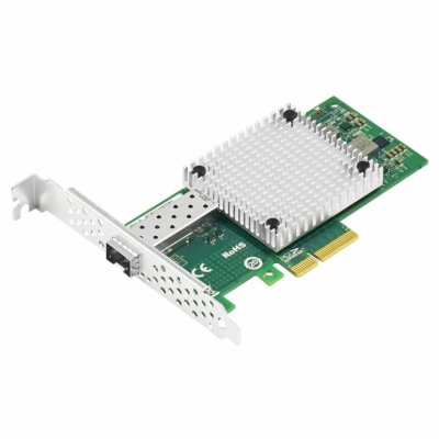 XtendLan PCI-E síťová karta, 1x 10Gbps SFP+, Intel 82599E...