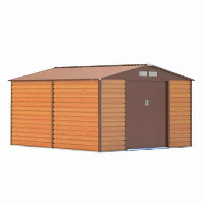 G21 GAH 884, Zahradní domek 277 x 319 cm, hnědý
