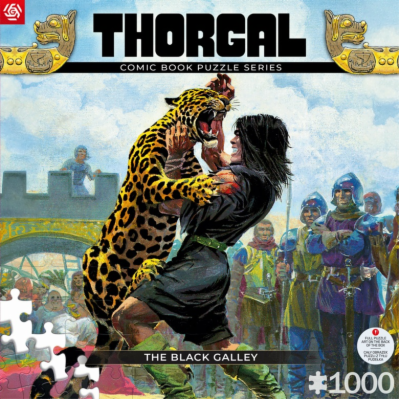 GLO COMIC BOOK PUZZLE: THORGAL THE BLACK GALLEY  