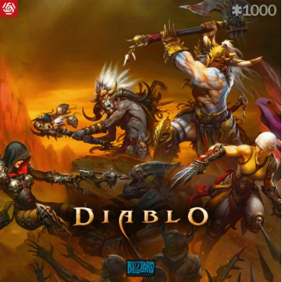GLO GAMING PUZZLE: DIABLO HEROES BATTLE  