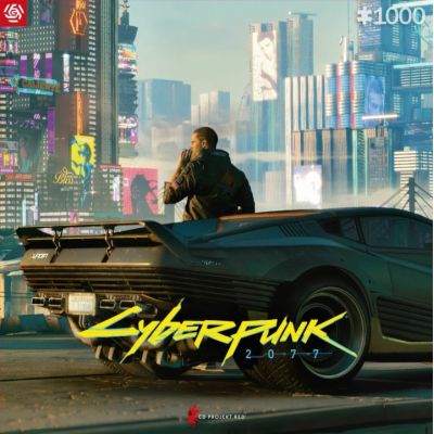 GLO GAMING PUZZLE: CYBERPUNK 2077 MERCENARY RISE  