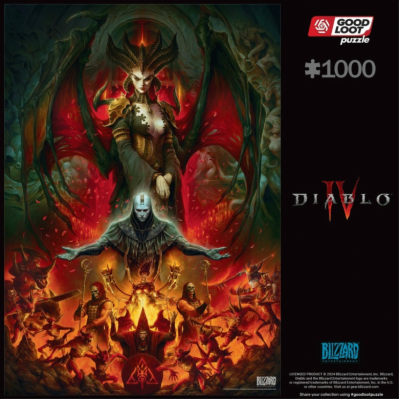 GLO GAMING PUZZLE: DIABLO IV LILITH COMPOSITION  