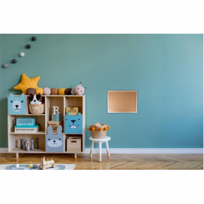 VICTORIA Korková tabule, 30x40cm, dřevěný rám