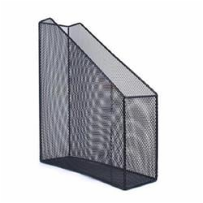 VICTORIA Stojan na časopisy drátěný, černá