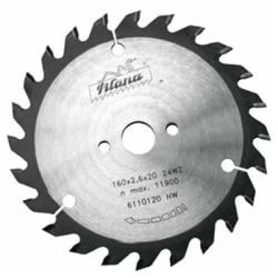 Kotouč pilový SK 91 WZ, O 160 x 2,6 x 20 mm, 24 zubů, ruč...