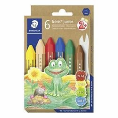 STAEDTLER Voskovky "Noris Junior", 6 barev, jumbo 224 C6