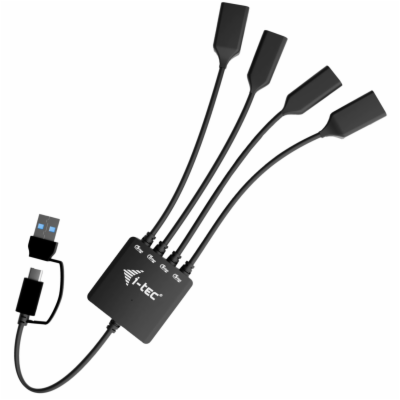 i-tec USB-C/USB-A kabel HUB 4 port (2x USB-C, 2x USB-A)