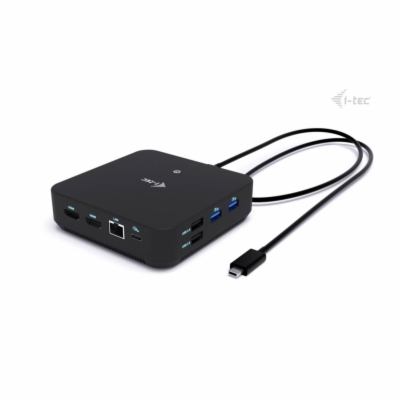 i-tec USB-C DP Dual HDMI Docking Station, Power Delivery ...