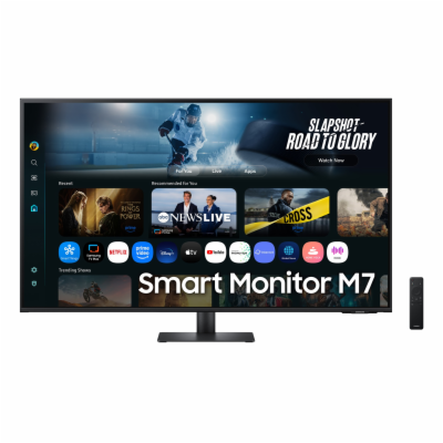 Samsung Smart Monitor/M70F/43"/VA/4K UHD/60Hz/4ms/Černá/2R