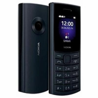 BAZAR - Nokia 110 Dual SIM, 4G, černo-modrá (2023), (CZ, ...