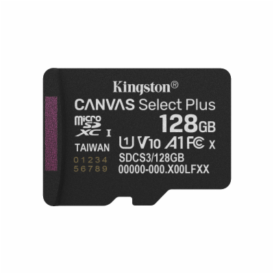 Kingston Canvas Select Plus/Micro SDXC/128GB/UHS-I U1 / C...