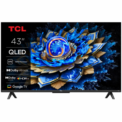 TCL 43T69C SMART TV 43" QLED/4K UHD/Direct LED/3xHDMI/USB...