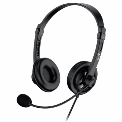 GENIUS headset HS-230U/ USB/ délka kabelu 2,4 m