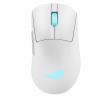 ASUS myš ROG Keris II Origin, bezdrátová herní myš, bílá