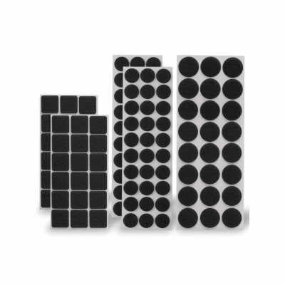 Podložka filcová FAMILY 11110BK černá 120ks