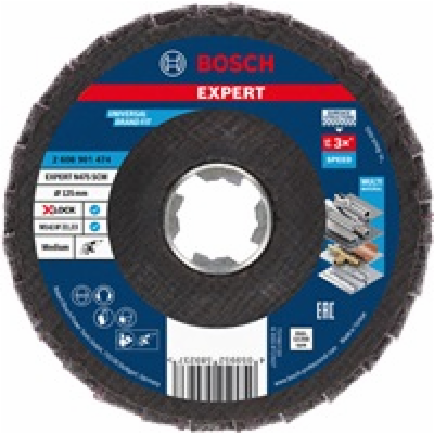 Bosch kotouč EXPERT N475 SCM X-LOCK, 125 mm, střední