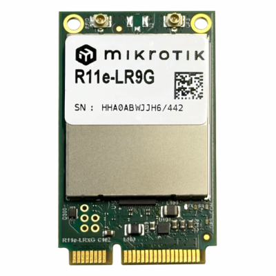 MikroTik R11e-LR9G, LoRa miniPCI-e card pro 902-928MHz