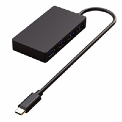WG - HUB Type-C na 4x USB-A, USB 3.0, 5Gbps, černá