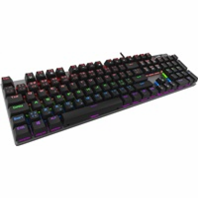 WG - Herní mechanická klávesnice WG, podsvícená, drátová,...