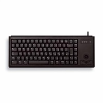 CHERRY klávesnice G84-4400, trackball, ultralehká, USB, E...