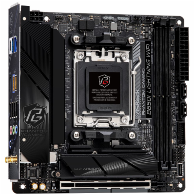 ASRock B650I Lightning WiFi / AMD B650 / AM5 / 2x DDR5 DI...