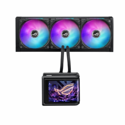 ASUS vodní chladič CPU AIO ROG RYUO IV SLC 360 ARGB, 3x12...