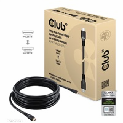 Club3D Kabel HDMI, Ultra Rychlý HDMI™ Certifikovaný Cable...